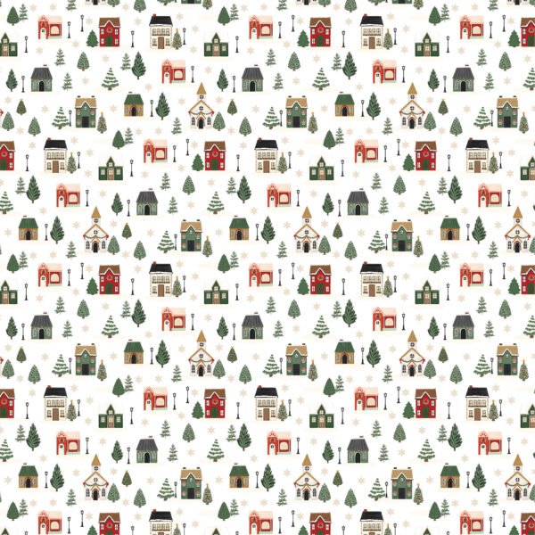 Carta Bella Christmas Village 12X12 Ho Ho Ho Journaling Cards