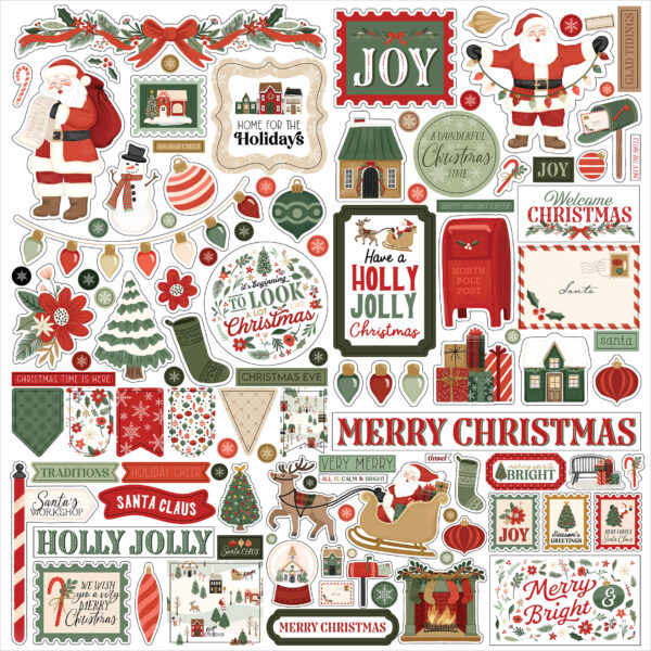 Carta Bella Christmas Village Element Sticker