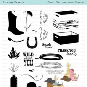 Papertrey Stamp Cowboy Reverie