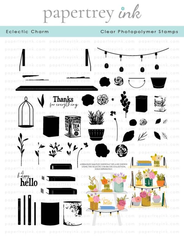 Papertrey Stamp Eclectic Charm