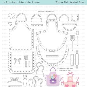 Papertrey Die in Stitches: Adorable Apron