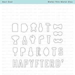 Papertrey Die Best Dad