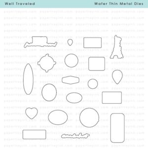 Papertrey Die Well Traveled