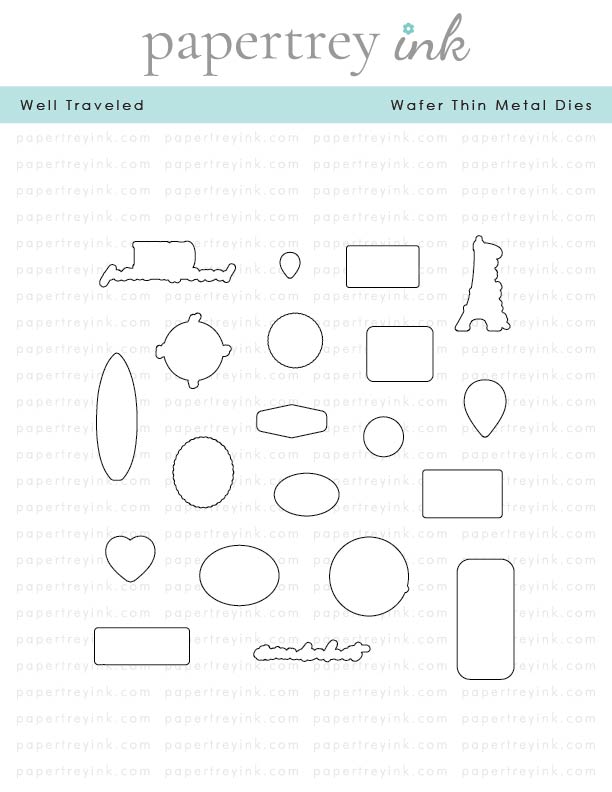 Papertrey Die Well Traveled