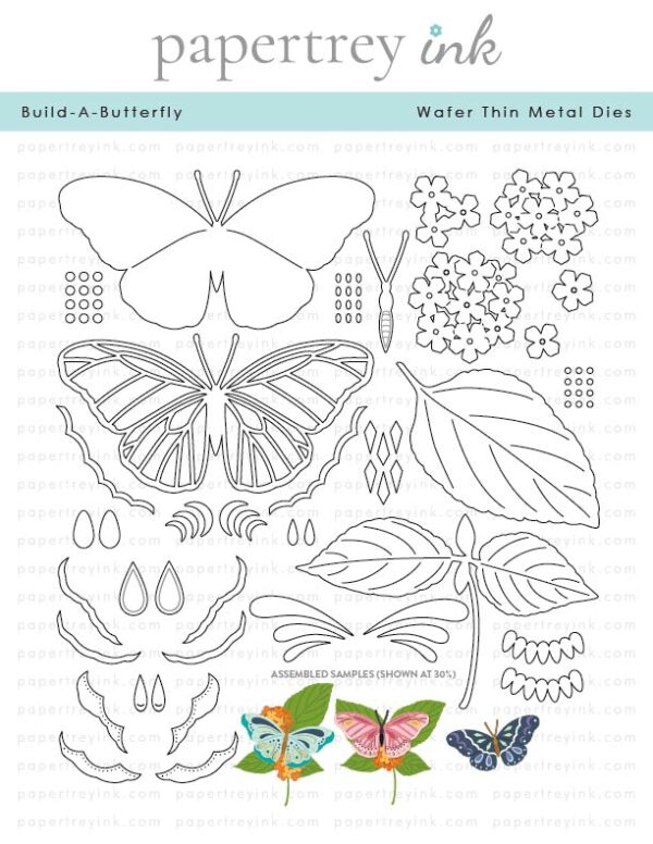 Papertrey Die Build-a-butterfly