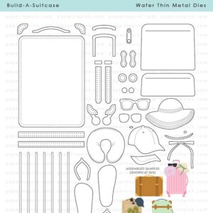 Papertrey Die Build-a-suitcase