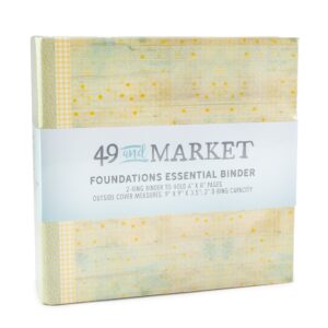 49 & MARKET FOUNDATIONS ESSENTIAL BINDER ALBUM KIT - SUNNY