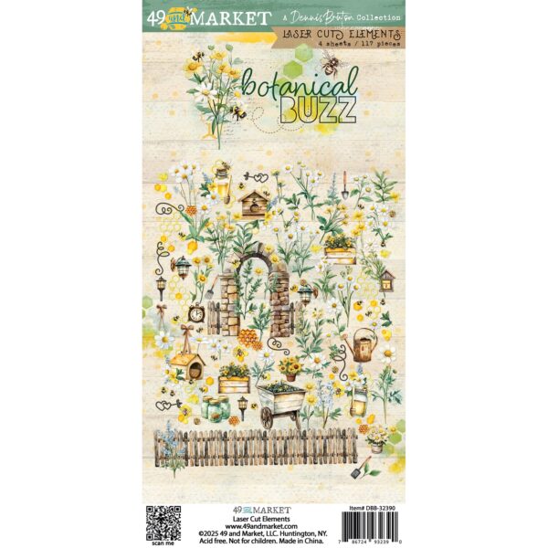 49 & MARKET DB BOTANICAL BUZZ LASER CUTS