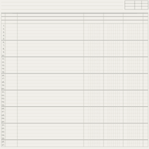 Uniquely Creative Filed Notes 12X12 Northline Paper