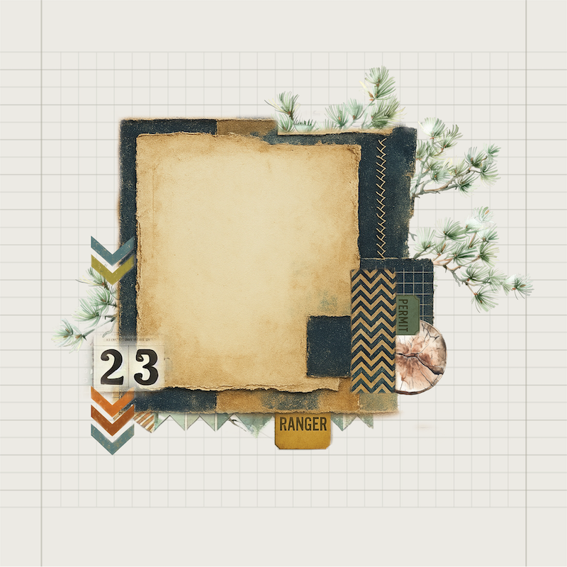 Uniquely Creative Filed Notes 12X12 Trek & Trail Paper