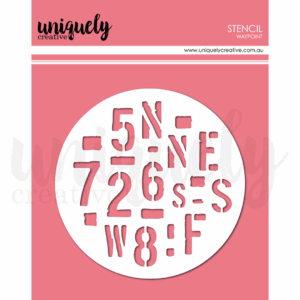 Uniquely Creative Filed Notes Waypoint Stencil