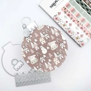 Em Dies So Charming Ornament Charm Die Set