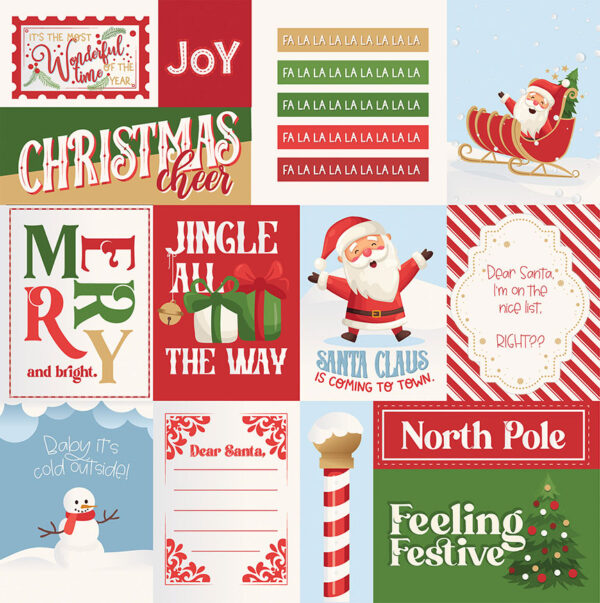 Photo Play Up On the Rooftop 12X12 Christmas Cheer