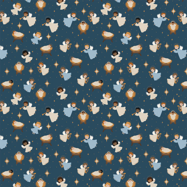 Photo Play Silent Night 12X12 Angels Sing