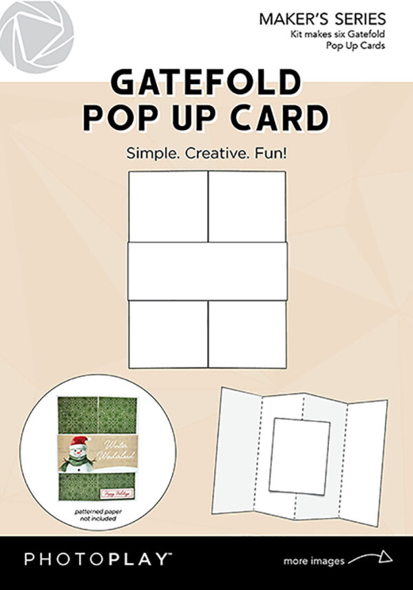 Photo Play Gatefold A2 Pop-up Card