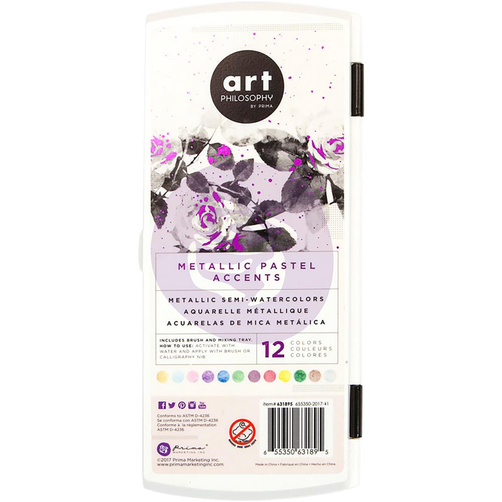 ART PHILOSOPHY METALLIC PASTEL ACCENTS