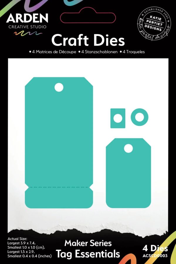 Arden Creative Studio Maker Series Tag Essentials Die Set