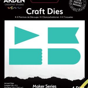 Arden Creative Studio Maker Series Banner Shapes 01 Craft Die Set