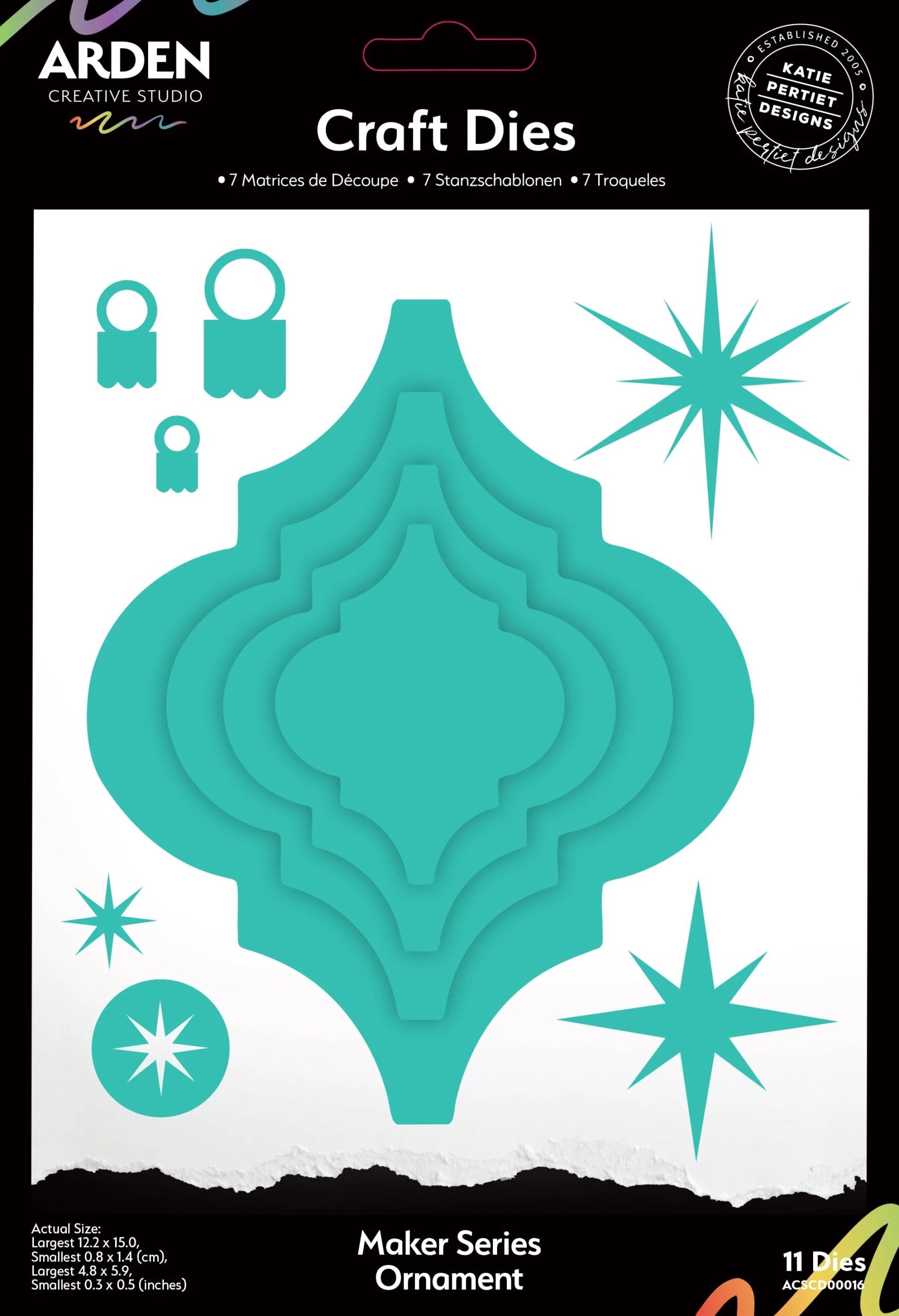 Arden Creative Studio Maker Series Ornament Craft Die Set