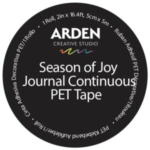 Arden Creative Studio Season of Joy Journal Continuous Pet Tape