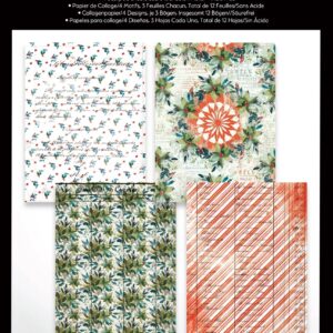 Arden Creative Studio Season of Joy 6IN X 8IN Decoupage Paper