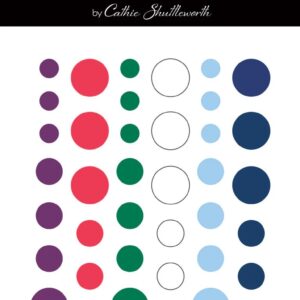 Arden Creative Studio Vintage Christmas Enamel Dots