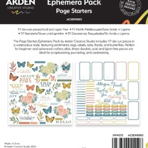 Arden Creative Studio Page Starters Ephemera Pack