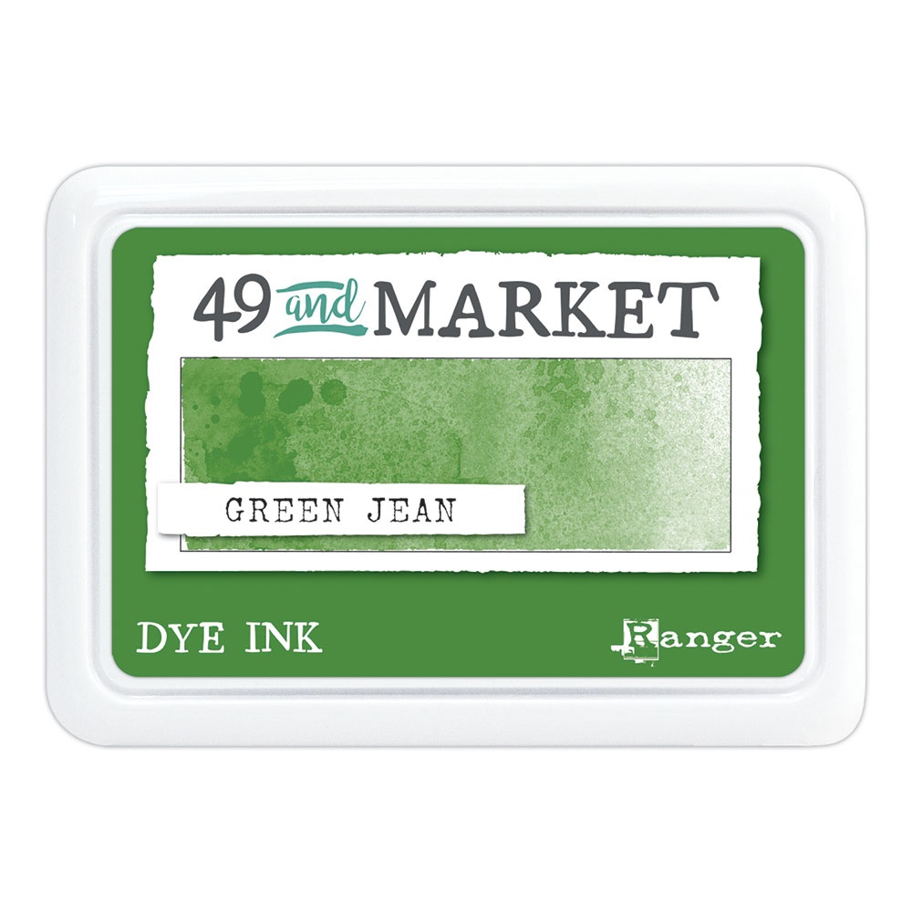 49 & MARKET DYE INK GREEN JEAN