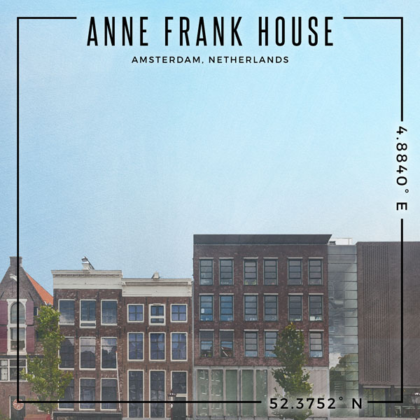 SCRAPBOOK CUSTOMS 12X12 ANNE FRANK HOUSE