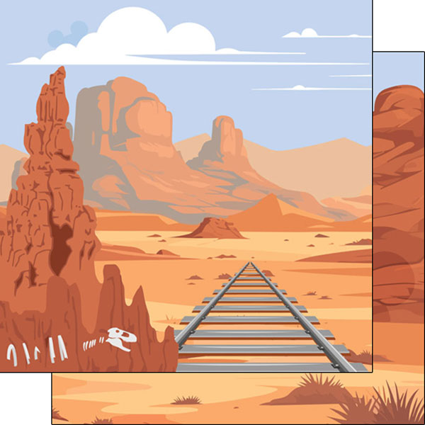 SCRAPBOOK CUSTOMS 12X12 BIG THUNDER