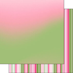 SCRAPBOOK CUSTOMS 12X12 PRINCESS PINK & GREEN