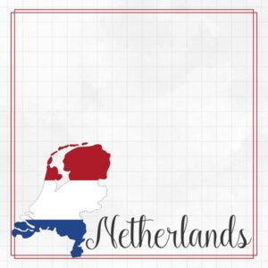 SCRAPBOOK CUSTOMS 12X12 NETHERLANDS ADVENTURE BORDER