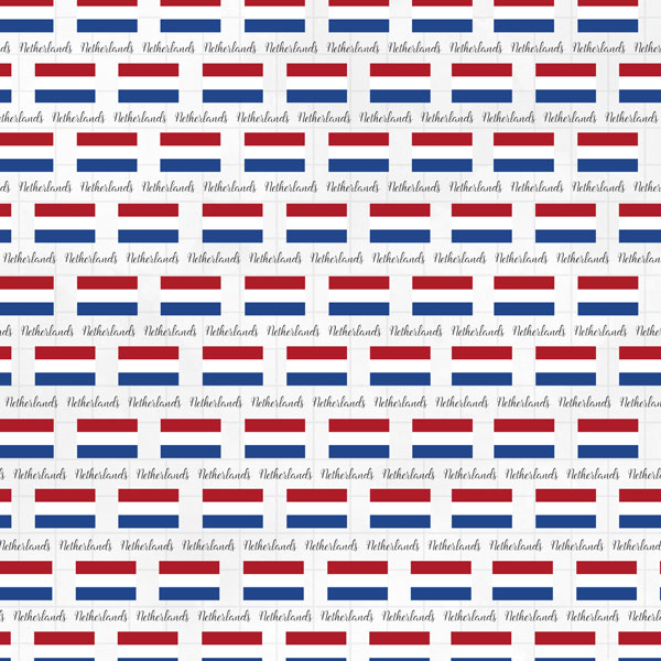 SCRAPBOOK CUSTOMS 12X12 NETHERLANDS ADVENTURE BORDER