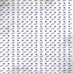 SCRAPBOOK CUSTOMS 12X12 ICELAND FLAG SIGHTS