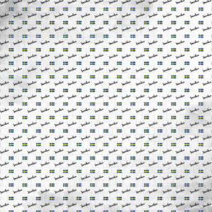 SCRAPBOOK CUSTOMS 12X12 SWEDEN FLAG SIGHTS