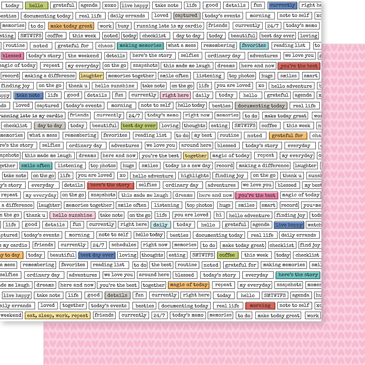 Bella Boulevard Documented 12X12 Snippets