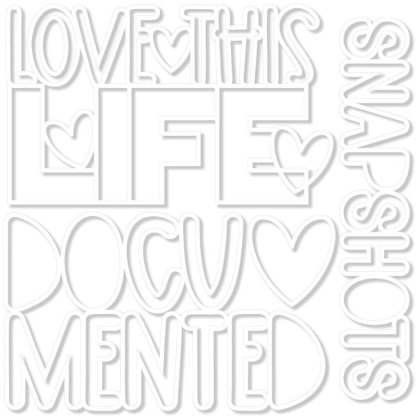 Bella Boulevard Documented Documented Cut-outs