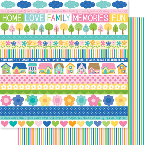 Bella Boulevard Love Grows 12X12 Love Grows Here Borders
