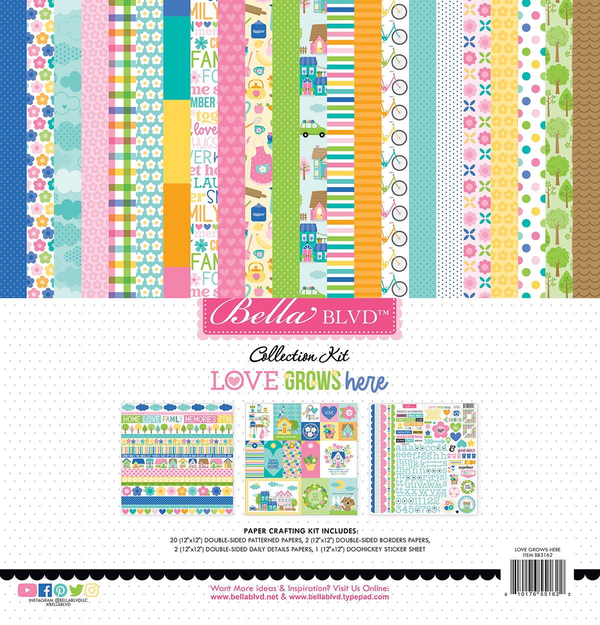 Bella Boulevard Love Grows Love Grows Here Collection Kit