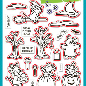 Lawn Fawn Die Halloween Mice