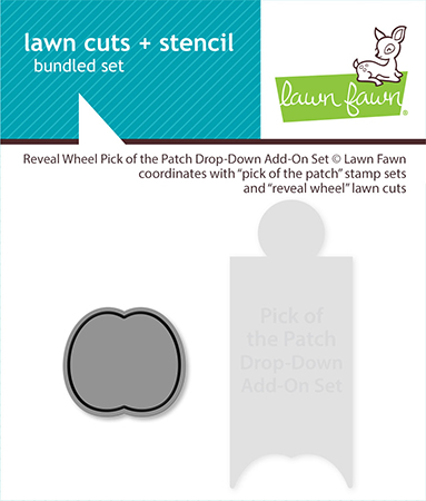 Lawn Fawn Die Reveal Wheel Pick of the Patch Drop-down Add-on Set