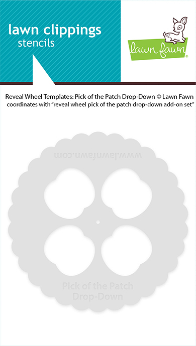 Lawn Fawn Reveal Wheel Templates: Pick of the Patch Drop-down
