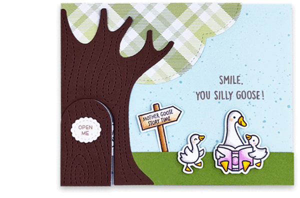 Lawn Fawn Die Knock Knock, Who's There?