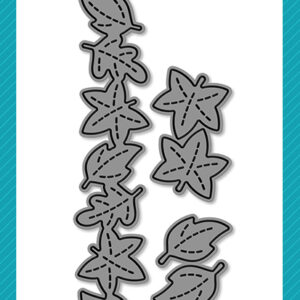 Lawn Fawn Die Fall Leaves Border