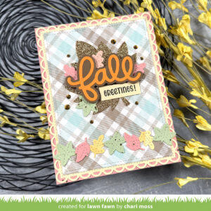 Lawn Fawn Die Scripty Fall Outline Add-on