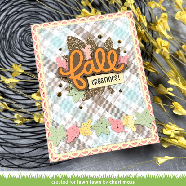 Lawn Fawn Die Scripty Fall Outline Add-on