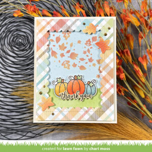 Lawn Fawn Stencil Autumn Breeze
