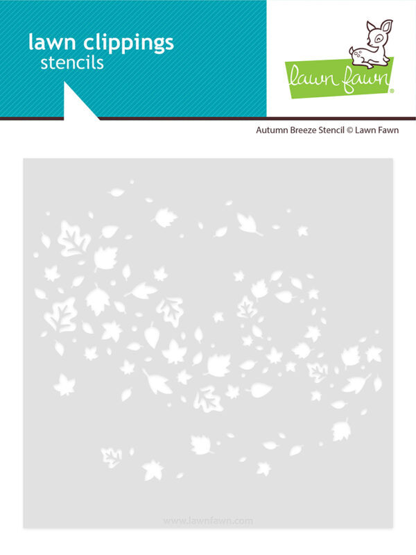 Lawn Fawn Stencil Autumn Breeze