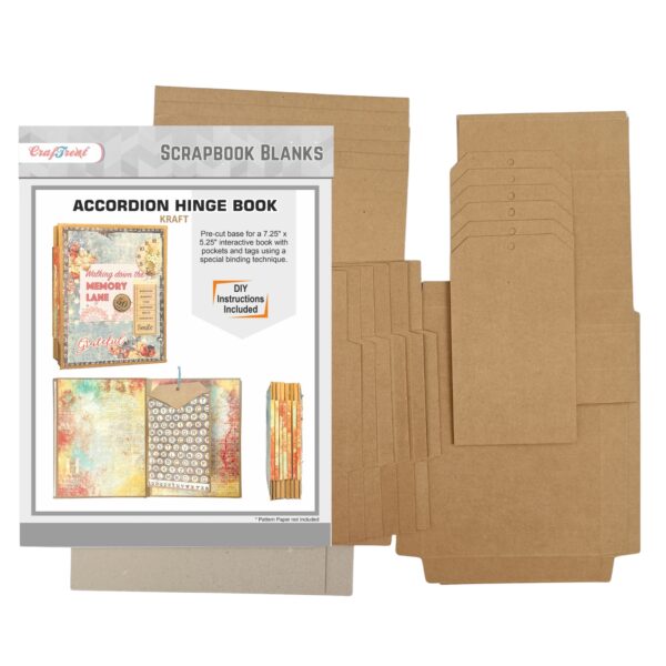 Craftreat Album Base Accordion Hinge Book Folio Craft