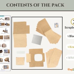 Craftreat Album Base TV Pop Up Mini Album Black